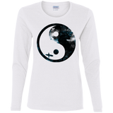 T-Shirts White / S Surfin' Women's Long Sleeve T-Shirt