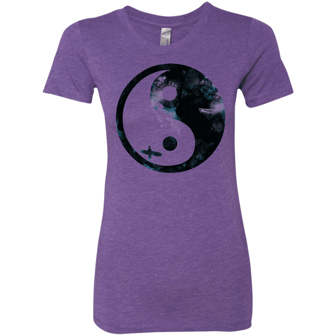 T-Shirts Purple Rush / S Surfin' Women's Triblend T-Shirt
