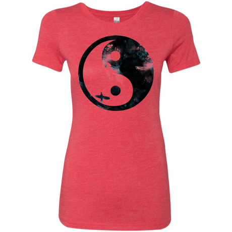 T-Shirts Vintage Red / S Surfin' Women's Triblend T-Shirt