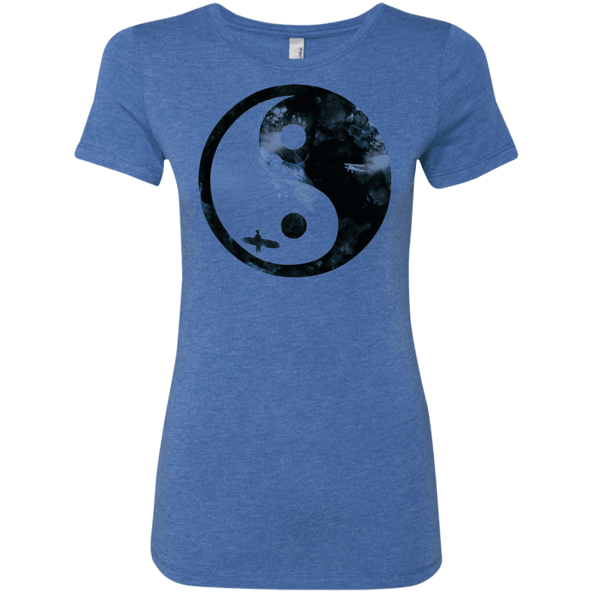 T-Shirts Vintage Royal / S Surfin' Women's Triblend T-Shirt