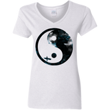 T-Shirts White / S Surfin' Women's V-Neck T-Shirt