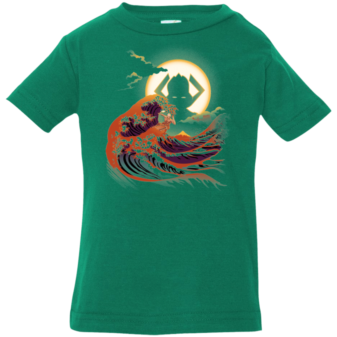 T-Shirts Kelly / 6 Months Surfing With The Alien Infant Premium T-Shirt