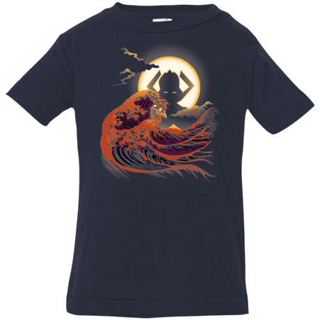 T-Shirts Navy / 6 Months Surfing With The Alien Infant Premium T-Shirt