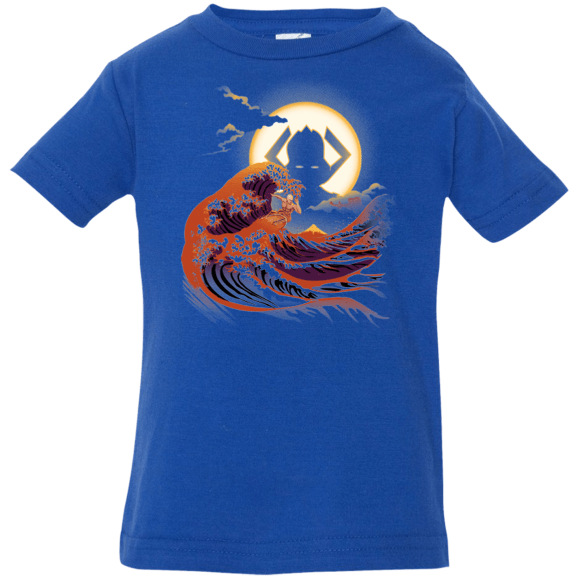 T-Shirts Royal / 6 Months Surfing With The Alien Infant Premium T-Shirt