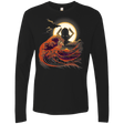 T-Shirts Black / Small Surfing With The Alien Men's Premium Long Sleeve