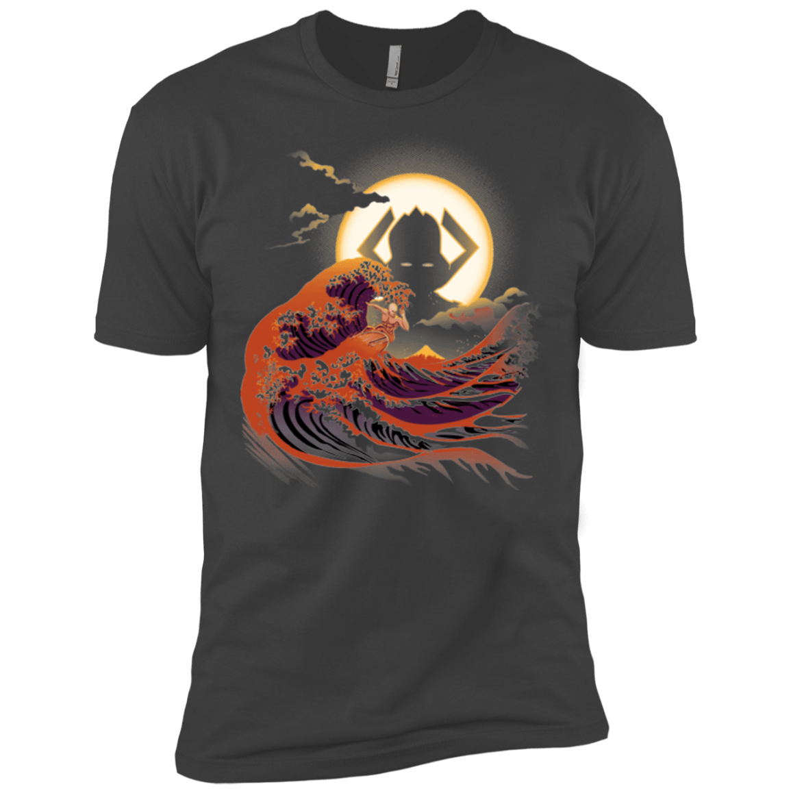 T-Shirts Heavy Metal / X-Small Surfing With The Alien Men's Premium T-Shirt