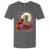 Surfing With The Alien Men's Premium V-Neck