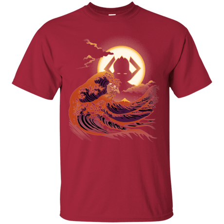 T-Shirts Cardinal / Small Surfing With The Alien T-Shirt