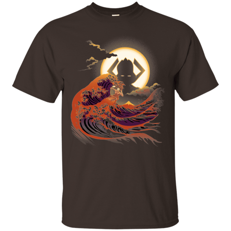 T-Shirts Dark Chocolate / Small Surfing With The Alien T-Shirt