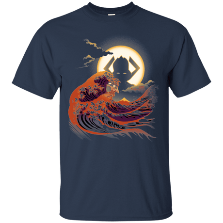 T-Shirts Navy / Small Surfing With The Alien T-Shirt