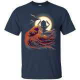 T-Shirts Navy / Small Surfing With The Alien T-Shirt