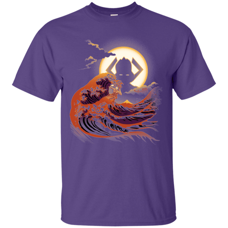 T-Shirts Purple / Small Surfing With The Alien T-Shirt