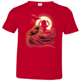 T-Shirts Red / 2T Surfing With The Alien Toddler Premium T-Shirt