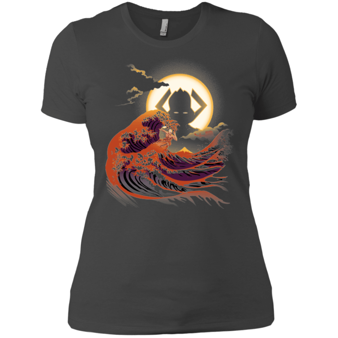 Surfing With The Alien Women's Premium T-Shirt