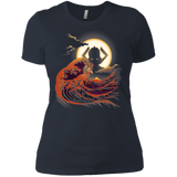 T-Shirts Indigo / X-Small Surfing With The Alien Women's Premium T-Shirt