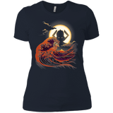 T-Shirts Midnight Navy / X-Small Surfing With The Alien Women's Premium T-Shirt