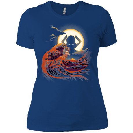 T-Shirts Royal / X-Small Surfing With The Alien Women's Premium T-Shirt