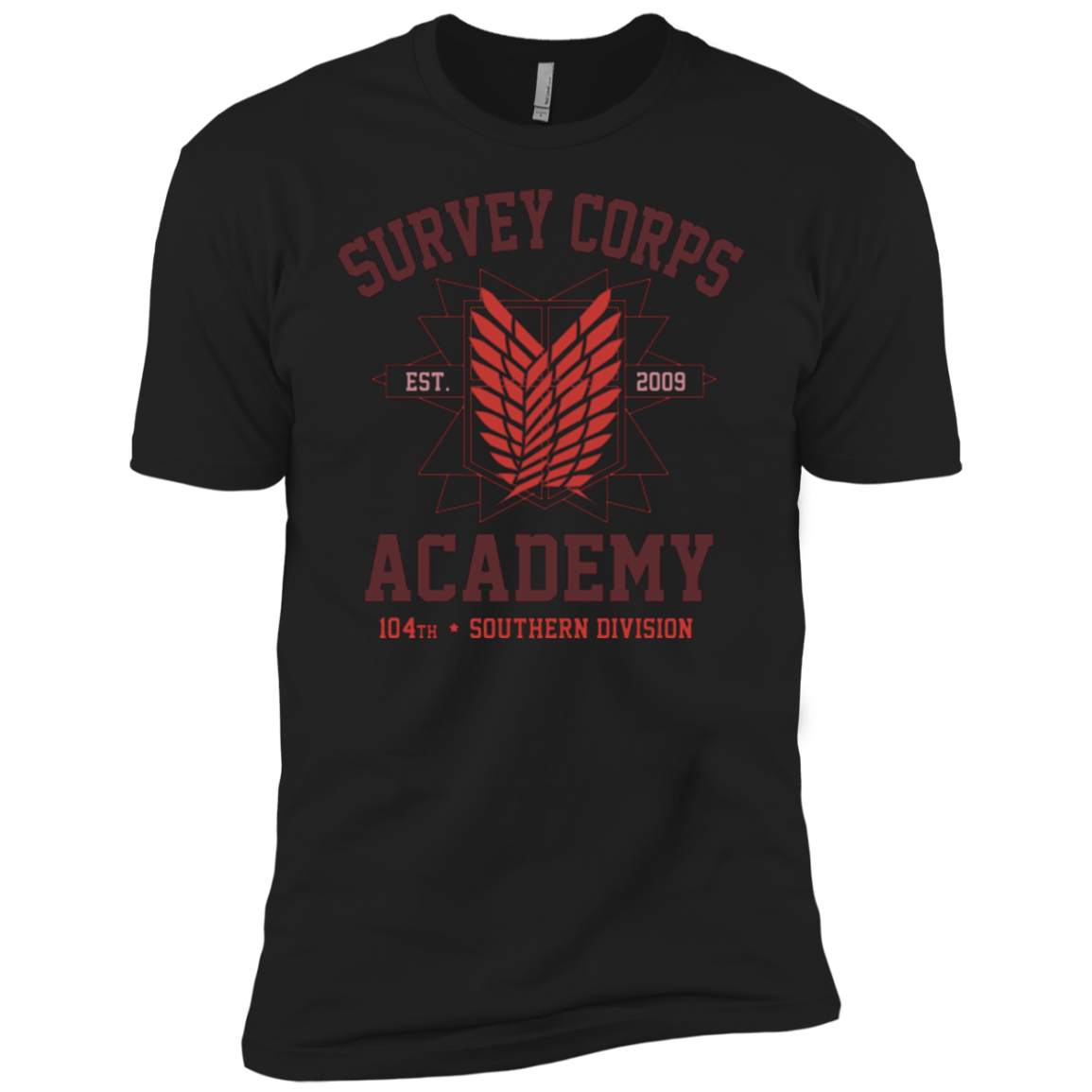 T-Shirts Black / YXS Survey Corps Academy Boys Premium T-Shirt