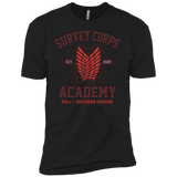 T-Shirts Black / YXS Survey Corps Academy Boys Premium T-Shirt