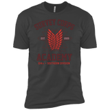 T-Shirts Heavy Metal / YXS Survey Corps Academy Boys Premium T-Shirt