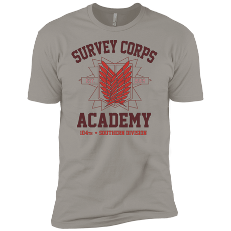 T-Shirts Light Grey / YXS Survey Corps Academy Boys Premium T-Shirt
