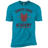 T-Shirts Turquoise / YXS Survey Corps Academy Boys Premium T-Shirt