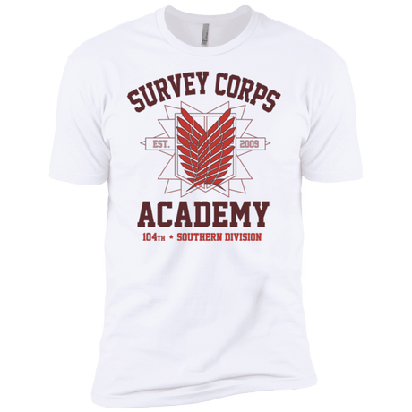 T-Shirts White / YXS Survey Corps Academy Boys Premium T-Shirt