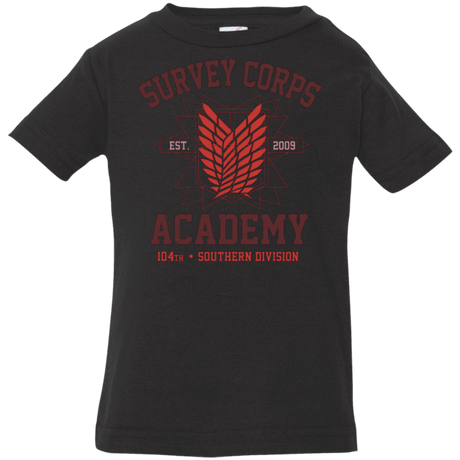 T-Shirts Black / 6 Months Survey Corps Academy Infant PremiumT-Shirt