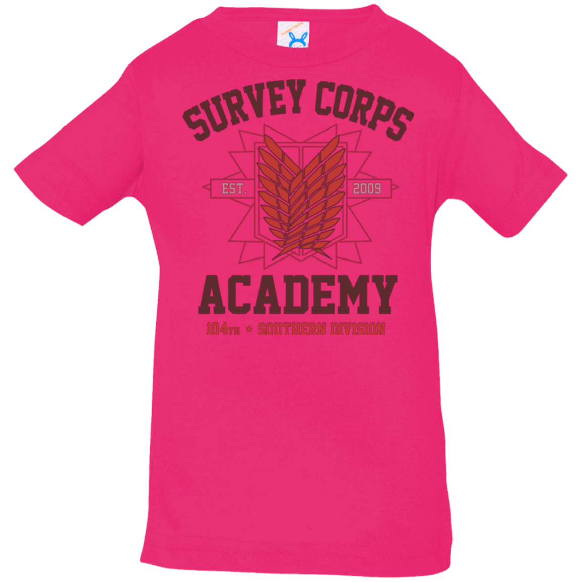T-Shirts Hot Pink / 6 Months Survey Corps Academy Infant PremiumT-Shirt