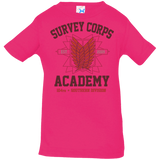 T-Shirts Hot Pink / 6 Months Survey Corps Academy Infant PremiumT-Shirt