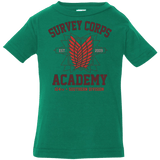 T-Shirts Kelly / 6 Months Survey Corps Academy Infant PremiumT-Shirt