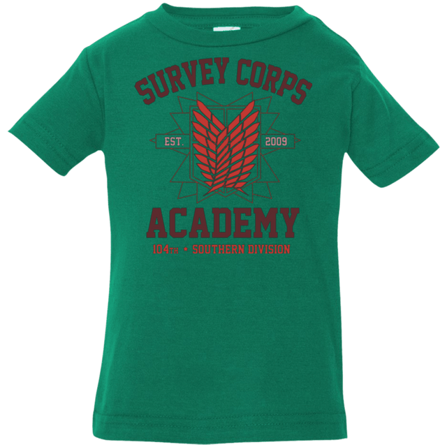 T-Shirts Kelly / 6 Months Survey Corps Academy Infant PremiumT-Shirt