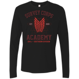 T-Shirts Black / Small Survey Corps Academy Men's Premium Long Sleeve