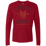 T-Shirts Cardinal / Small Survey Corps Academy Men's Premium Long Sleeve
