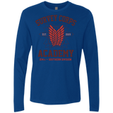 T-Shirts Royal / Small Survey Corps Academy Men's Premium Long Sleeve