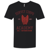 T-Shirts Black / X-Small Survey Corps Academy Men's Premium V-Neck