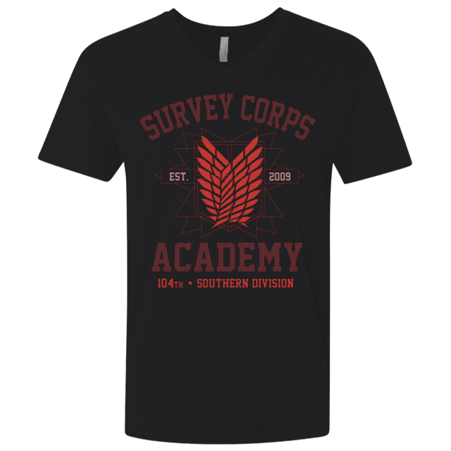 T-Shirts Black / X-Small Survey Corps Academy Men's Premium V-Neck