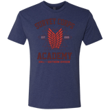T-Shirts Vintage Navy / Small Survey Corps Academy Men's Triblend T-Shirt