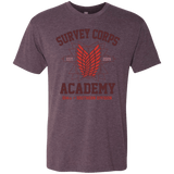T-Shirts Vintage Purple / Small Survey Corps Academy Men's Triblend T-Shirt