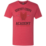 T-Shirts Vintage Red / Small Survey Corps Academy Men's Triblend T-Shirt