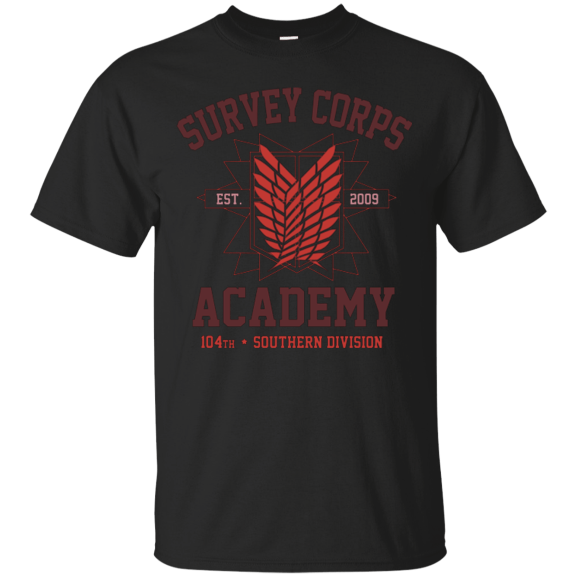 T-Shirts Black / Small Survey Corps Academy T-Shirt