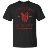 T-Shirts Black / Small Survey Corps Academy T-Shirt