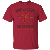 T-Shirts Cardinal / Small Survey Corps Academy T-Shirt