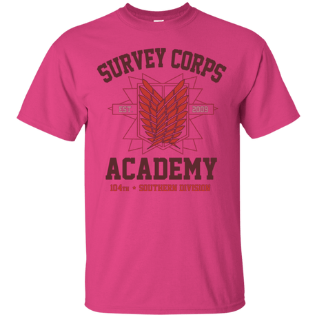 T-Shirts Heliconia / Small Survey Corps Academy T-Shirt