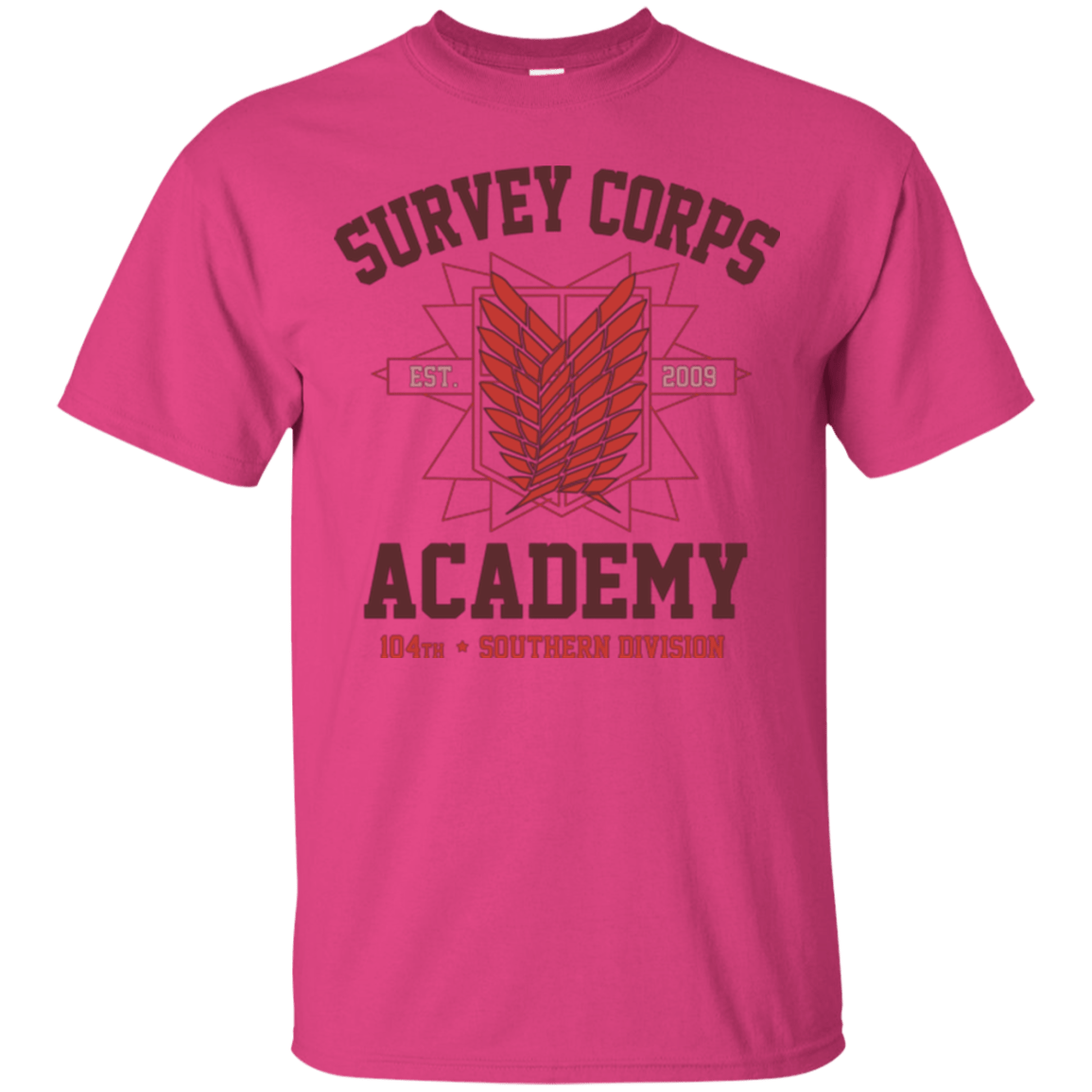 T-Shirts Heliconia / Small Survey Corps Academy T-Shirt