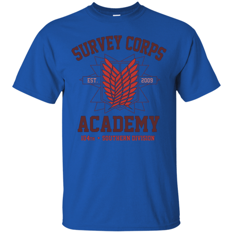 T-Shirts Royal / Small Survey Corps Academy T-Shirt
