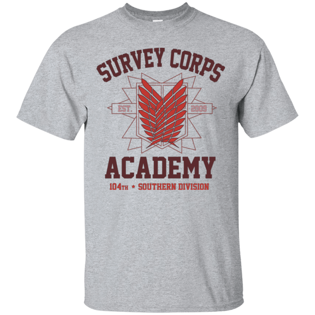 T-Shirts Sport Grey / Small Survey Corps Academy T-Shirt