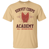 T-Shirts Vegas Gold / Small Survey Corps Academy T-Shirt