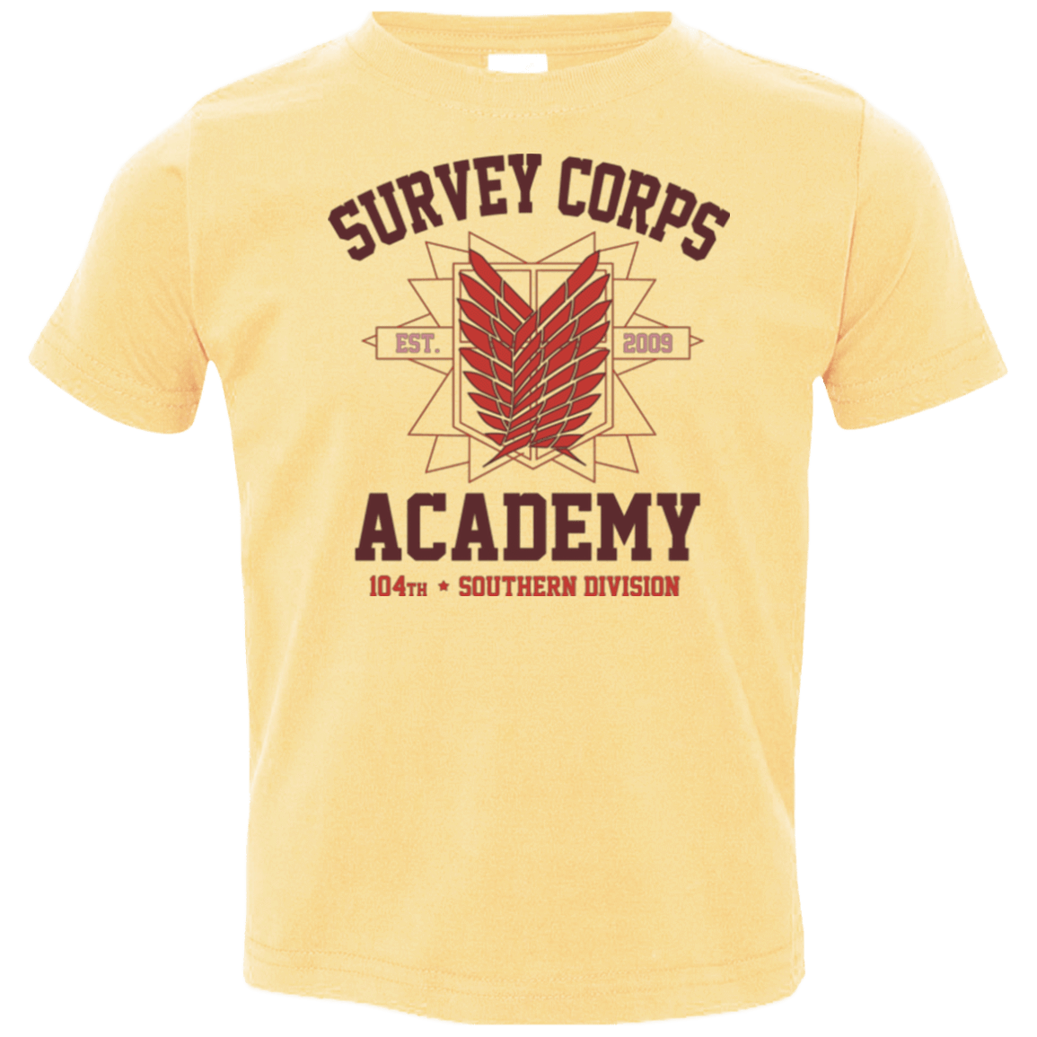 T-Shirts Butter / 2T Survey Corps Academy Toddler Premium T-Shirt