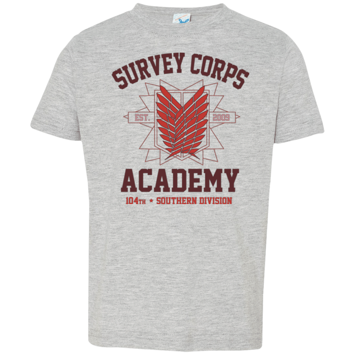 T-Shirts Heather / 2T Survey Corps Academy Toddler Premium T-Shirt